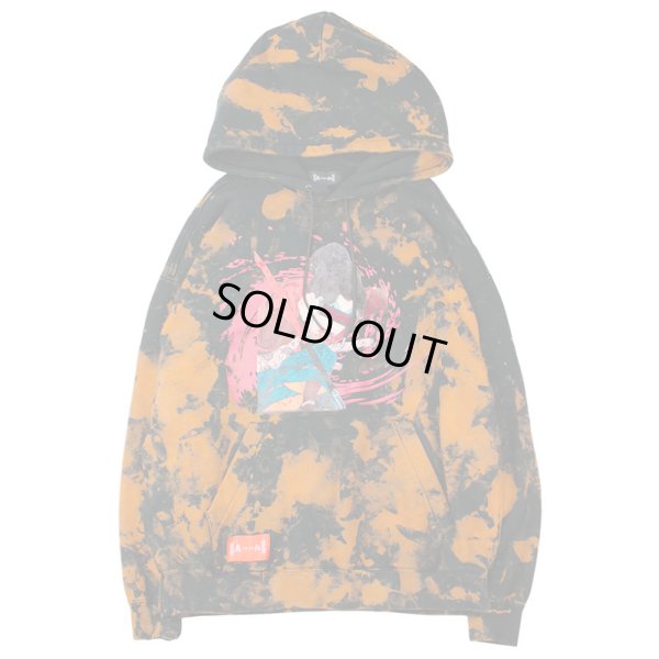 画像2: 【ラストLのみ】THINK[真紅] (シンク) “CRIMSON HOODIE” (2)