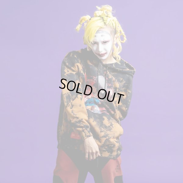 画像13: 【ラストLのみ】THINK[真紅] (シンク) “CRIMSON HOODIE” (13)