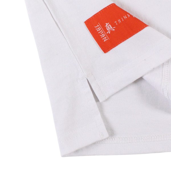 画像7: 【ラストXLのみ】THINK[真紅] (シンク) “強制終了 ロングスリーブ Tee” (7)