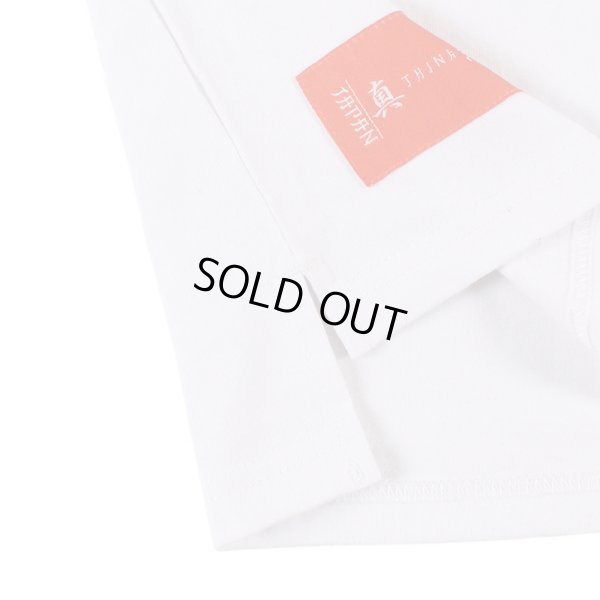 画像7: 【半額】【ラストXLのみ】THINK[真紅] (シンク) “強制終了 ロングスリーブ Tee” (7)