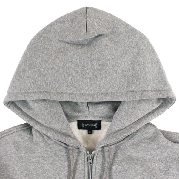 画像4: 【ラストLのみ】THINK[真紅] (シンク) “ThinKnoT ジップ フーディ” (4)