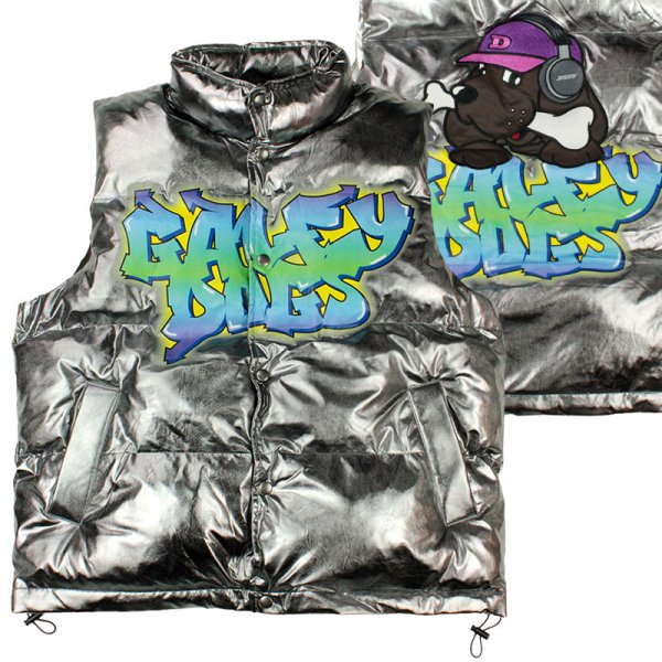 画像2: 【ラストXLのみ】GALFY(ガルフィー) “ディスクジョッキーベスト” (2)