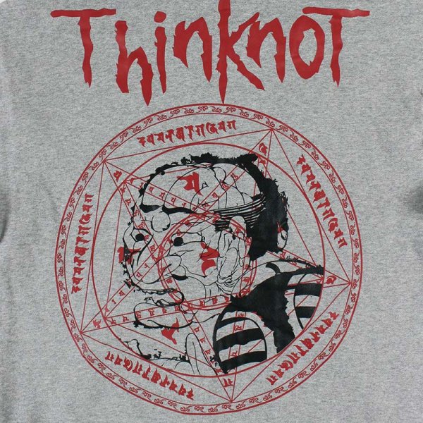 画像6: 【ラストLのみ】THINK[真紅] (シンク) “ThinKnoT ジップ フーディ” (6)