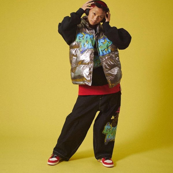 画像19: 【ラストXLのみ】GALFY(ガルフィー) “ディスクジョッキーベスト” (19)