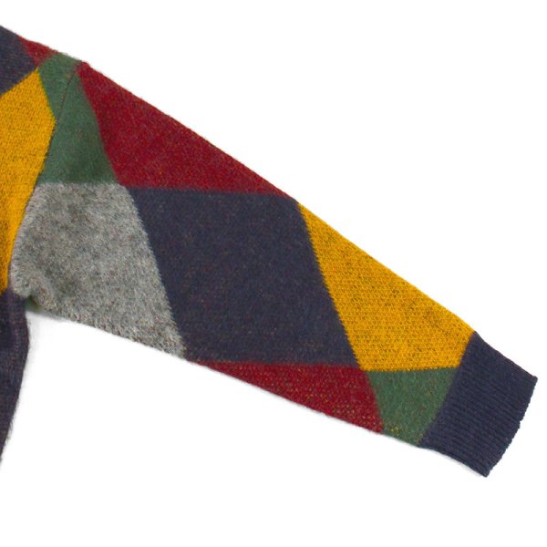 画像7: 【ラストLのみ】BUDS（バッズ）“ARGYLE KNIT” (7)