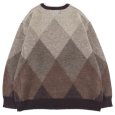 画像2: 【ラストLのみ】BUDS（バッズ）“ARGYLE KNIT” (2)