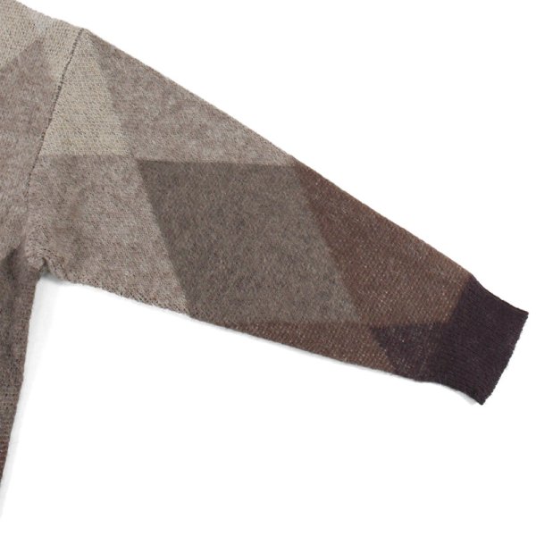 画像7: 【ラストLのみ】BUDS(バッズ)“ARGYLE KNIT” (7)