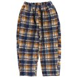 画像1: 【ラストLのみ】BUDS（バッズ） “BOA CHECK WIDE PANTS” (1)