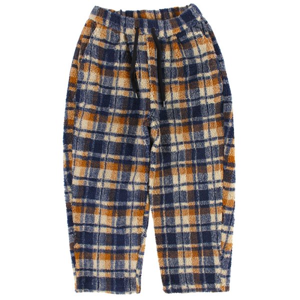 画像1: 【ラストLのみ】BUDS（バッズ） “BOA CHECK WIDE PANTS” (1)