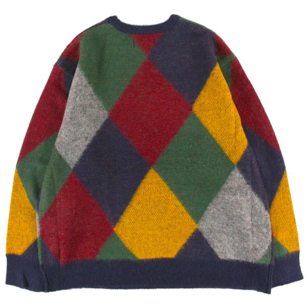 画像2: 【ラストLのみ】BUDS（バッズ）“ARGYLE KNIT” (2)