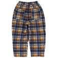 画像2: 【ラストLのみ】BUDS（バッズ） “BOA CHECK WIDE PANTS” (2)