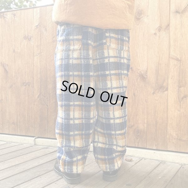 画像15: 【ラストLのみ】BUDS（バッズ） “BOA CHECK WIDE PANTS” (15)