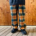 画像13: 【ラストMのみ】BUDS（バッズ） “BOA CHECK WIDE PANTS” (13)