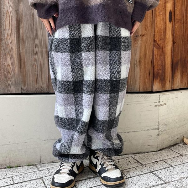 画像13: BUDS（バッズ） “BOA CHECK WIDE PANTS” (13)