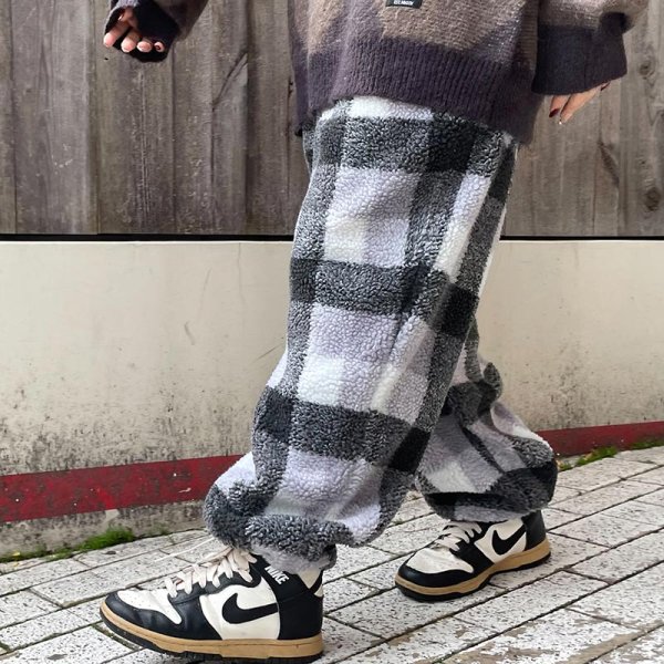 画像12: BUDS（バッズ） “BOA CHECK WIDE PANTS” (12)