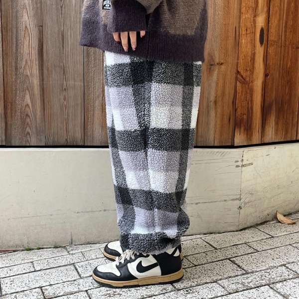 画像14: BUDS（バッズ） “BOA CHECK WIDE PANTS” (14)