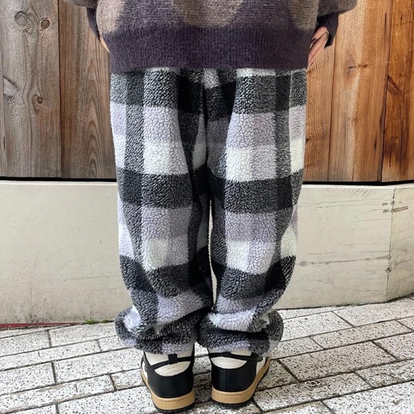画像15: BUDS（バッズ） “BOA CHECK WIDE PANTS” (15)
