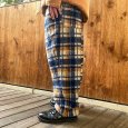 画像14: 【ラストLのみ】BUDS（バッズ） “BOA CHECK WIDE PANTS” (14)