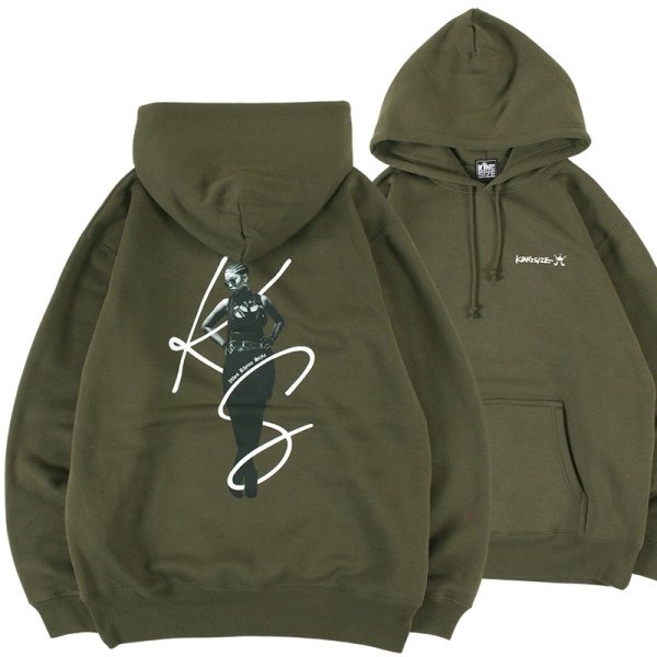 画像1: KINGSIZE（キングサイズ）“DARKY HOOD SWEAT” (1)