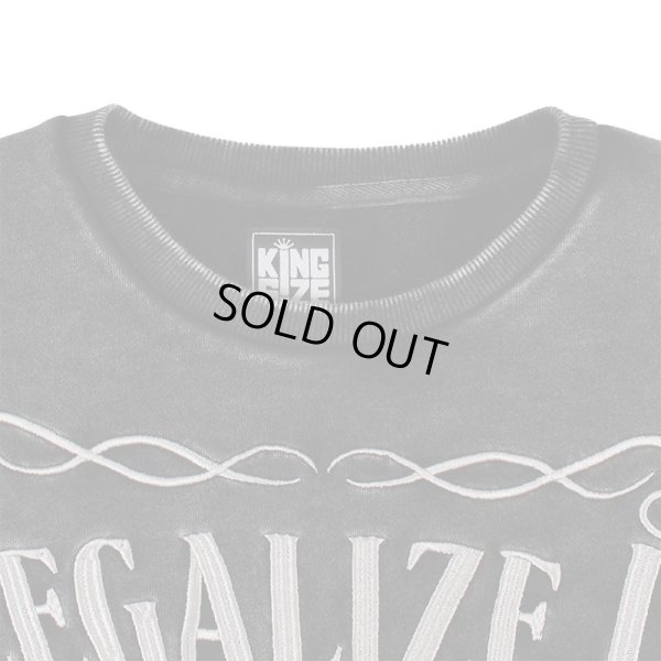 画像3: 【ラストLのみ】KINGSIZE(キングサイズ)“JACK KING CREW SWEAT” (3)