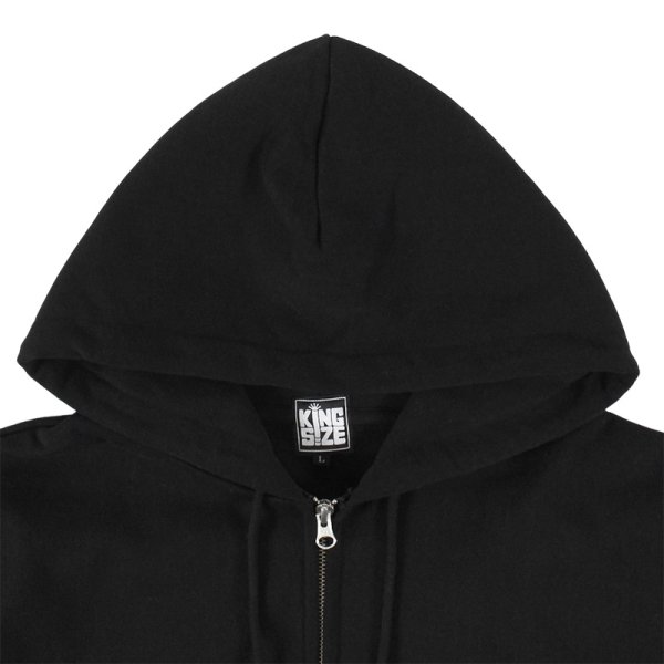 画像3: 【ラストMのみ】KINGSIZE(キングサイズ)“LOGO ZIP HOOD” (3)