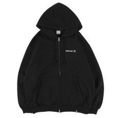 画像1: 【ラストMのみ】KINGSIZE（キングサイズ）“LOGO ZIP HOOD” (1)