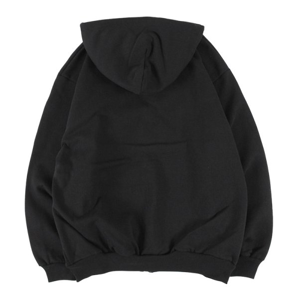 画像2: 【ラストMのみ】KINGSIZE(キングサイズ)“LOGO ZIP HOOD” (2)