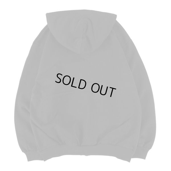 画像2: 【ラストMのみ】KINGSIZE（キングサイズ）“LOGO ZIP HOOD” (2)