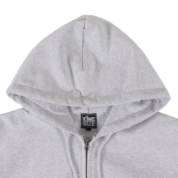 画像3: 【ラストMのみ】KINGSIZE(キングサイズ)“LOGO ZIP HOOD” (3)