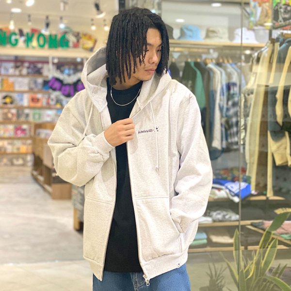 画像11: 【ラストMのみ】KINGSIZE(キングサイズ)“LOGO ZIP HOOD” (11)