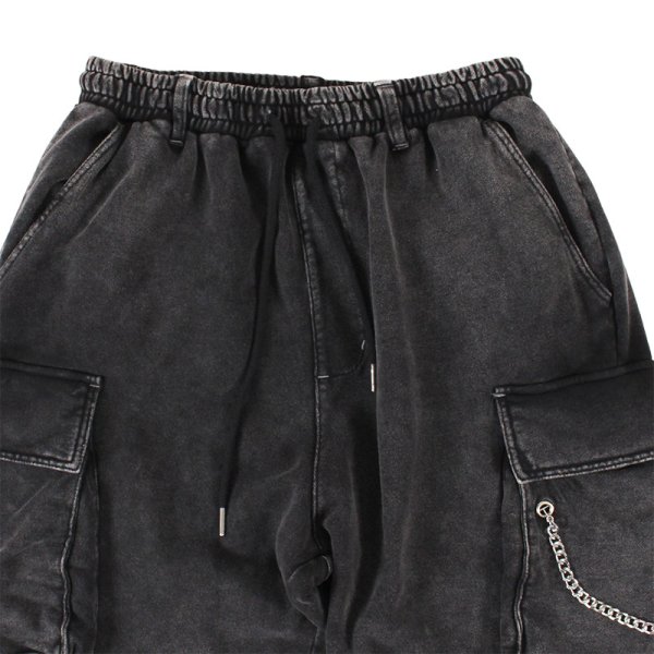 画像3: 【ラストXLのみ】KINGSIZE（キングサイズ）“SWEAT CARGO PANTS” (3)