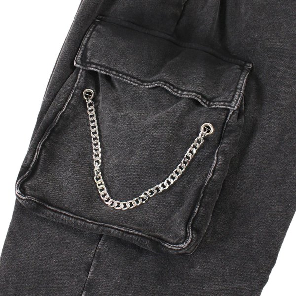 画像8: 【ラストXLのみ】KINGSIZE（キングサイズ）“SWEAT CARGO PANTS” (8)