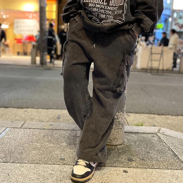画像15: 【ラストXLのみ】KINGSIZE（キングサイズ）“SWEAT CARGO PANTS” (15)