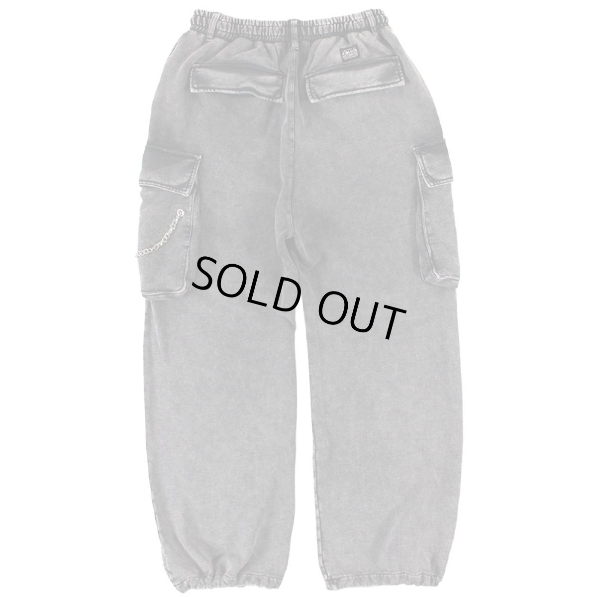 画像2: 【ラストXLのみ】KINGSIZE（キングサイズ）“SWEAT CARGO PANTS” (2)