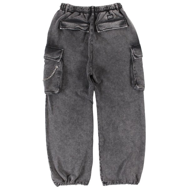 画像2: 【ラストXLのみ】KINGSIZE(キングサイズ)“SWEAT CARGO PANTS” (2)