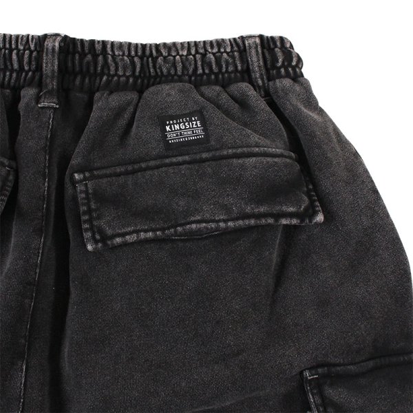 画像7: 【ラストXLのみ】KINGSIZE（キングサイズ）“SWEAT CARGO PANTS” (7)