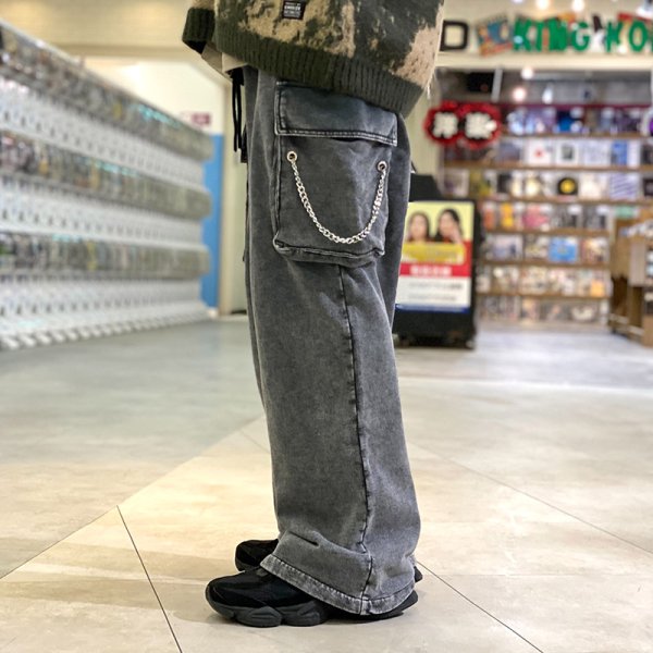 画像16: 【ラストXLのみ】KINGSIZE(キングサイズ)“SWEAT CARGO PANTS” (16)