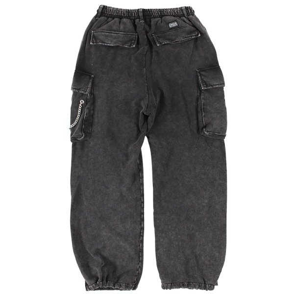 画像2: 【ラストXLのみ】KINGSIZE（キングサイズ）“SWEAT CARGO PANTS” (2)