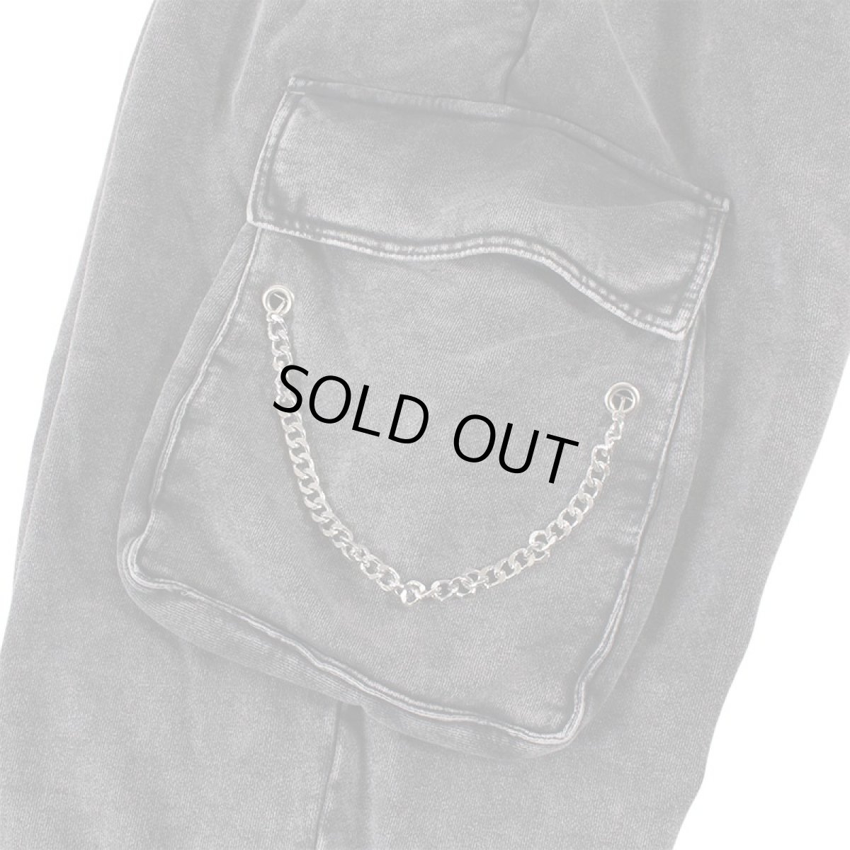 画像8: 【ラストXLのみ】KINGSIZE（キングサイズ）“SWEAT CARGO PANTS” (8)