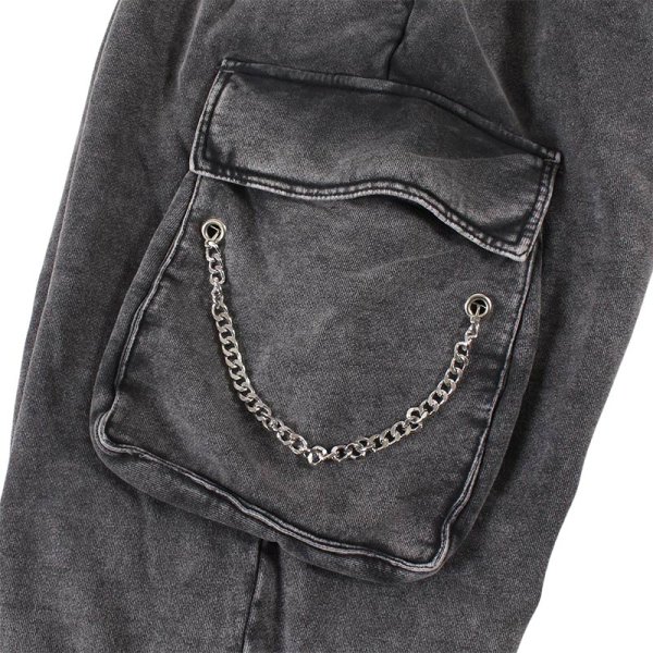 画像8: 【ラストXLのみ】KINGSIZE(キングサイズ)“SWEAT CARGO PANTS” (8)