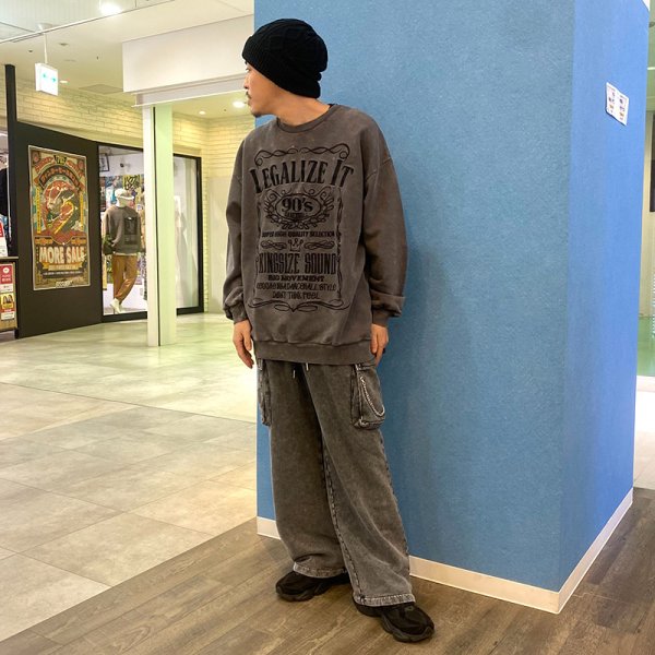 画像18: 【ラストXLのみ】KINGSIZE(キングサイズ)“SWEAT CARGO PANTS” (18)