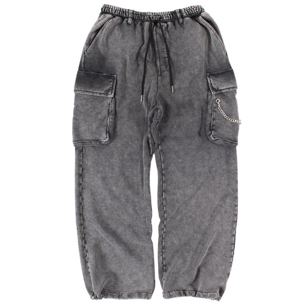 画像1: 【ラストXLのみ】KINGSIZE（キングサイズ）“SWEAT CARGO PANTS” (1)