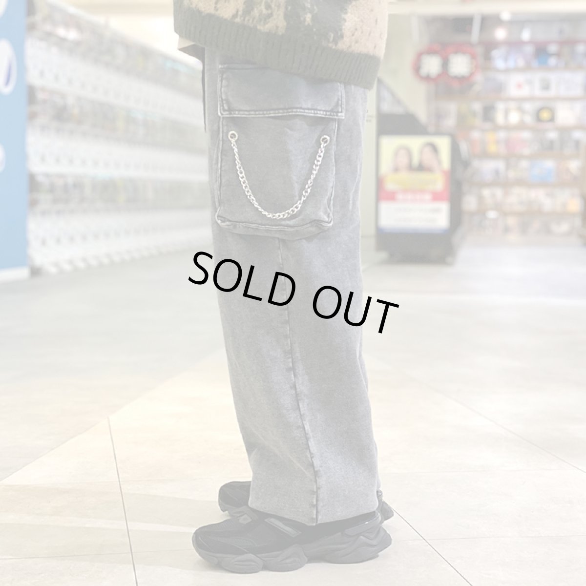 画像15: 【ラストXLのみ】KINGSIZE（キングサイズ）“SWEAT CARGO PANTS” (15)
