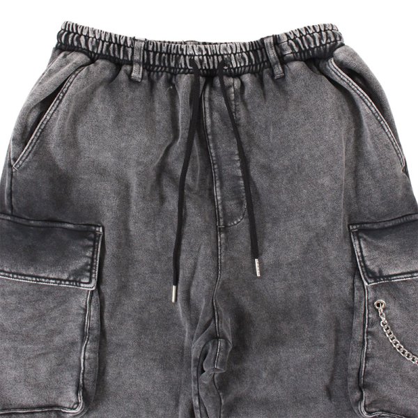 画像3: 【ラストXLのみ】KINGSIZE(キングサイズ)“SWEAT CARGO PANTS” (3)