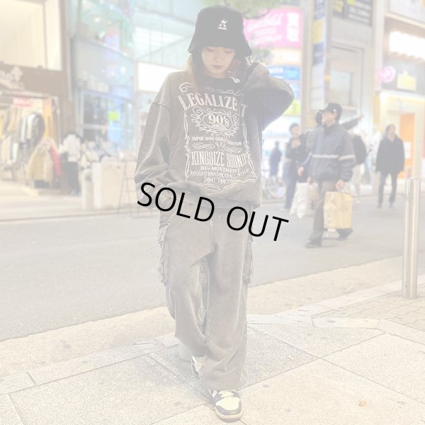 画像11: 【ラストLのみ】KINGSIZE(キングサイズ)“JACK KING CREW SWEAT” (11)