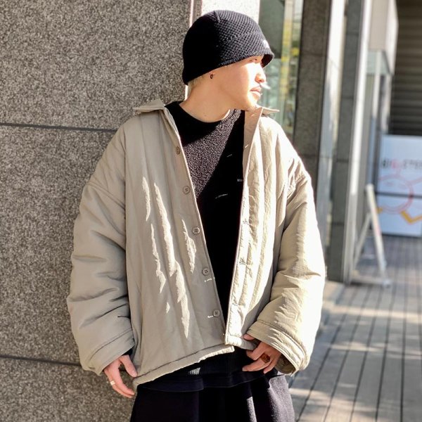 画像12: 【ラストXLのみ】BUDS(バッズ)“QUILTING COCOON JACKET” (12)