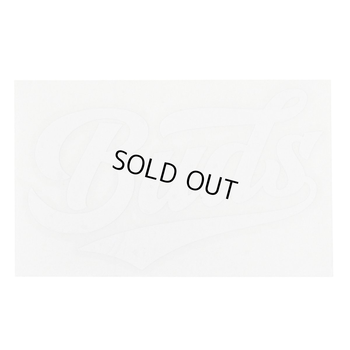 画像1: BUDS（バッズ）“TEAM CUTTING STICKER” (1)