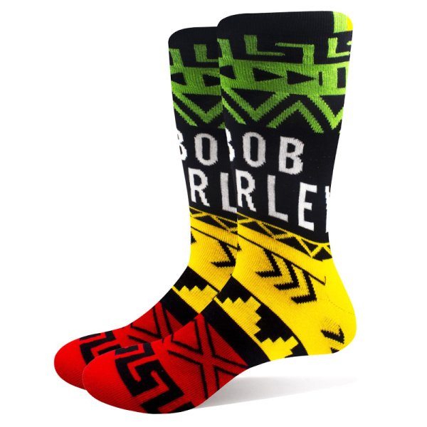 画像1: BOB MARLEY Press Play Socks -ボブ・マーリー プレスプレイ ソックス- (1)