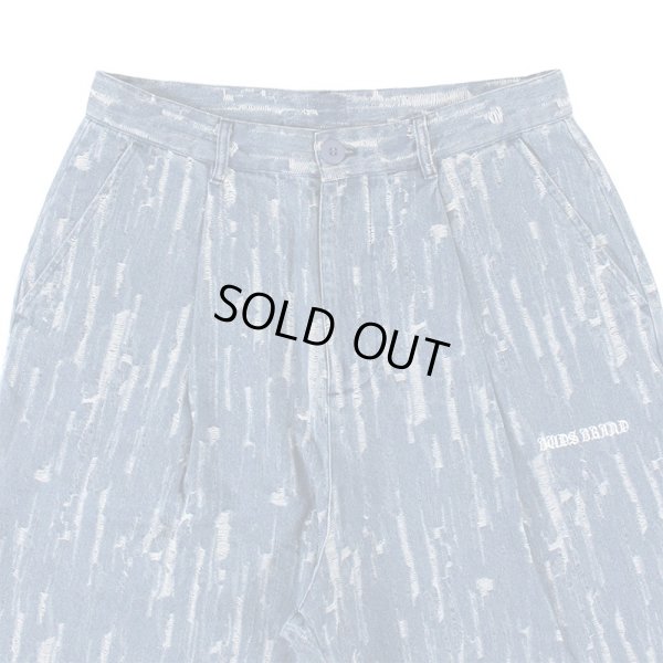 画像3: 【ラストLのみ】BUDS（バッズ） “CRASH DENIM PANTS” (3)