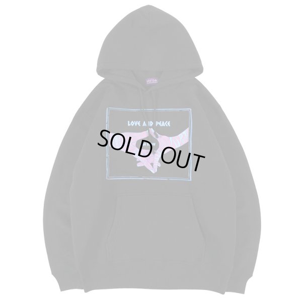 画像1: 【ラストMのみ】PeeTee. (ピーティー) “LOVE AND PEACE HOODIE” (1)